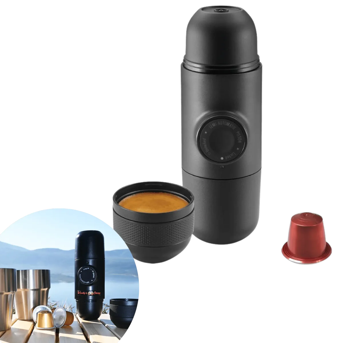 Machine à café portable pour capsule Espresso