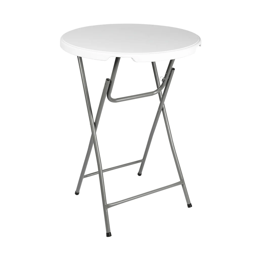 Mange Debout – Table de bar cocktail dia.80cm Blanc